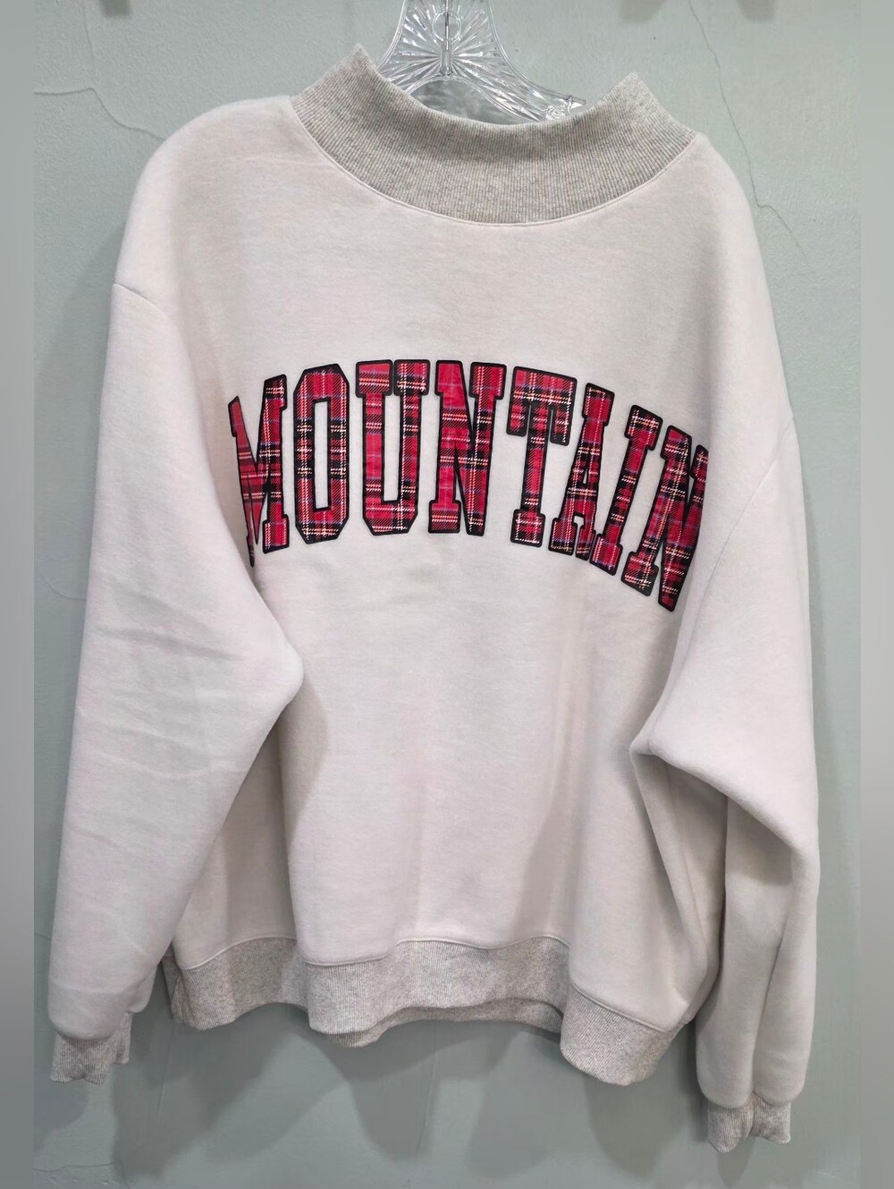 BUCKETLIST NWOT Lake/Mountains Reversible Mock Sweatshirt - Picture 12 of 14